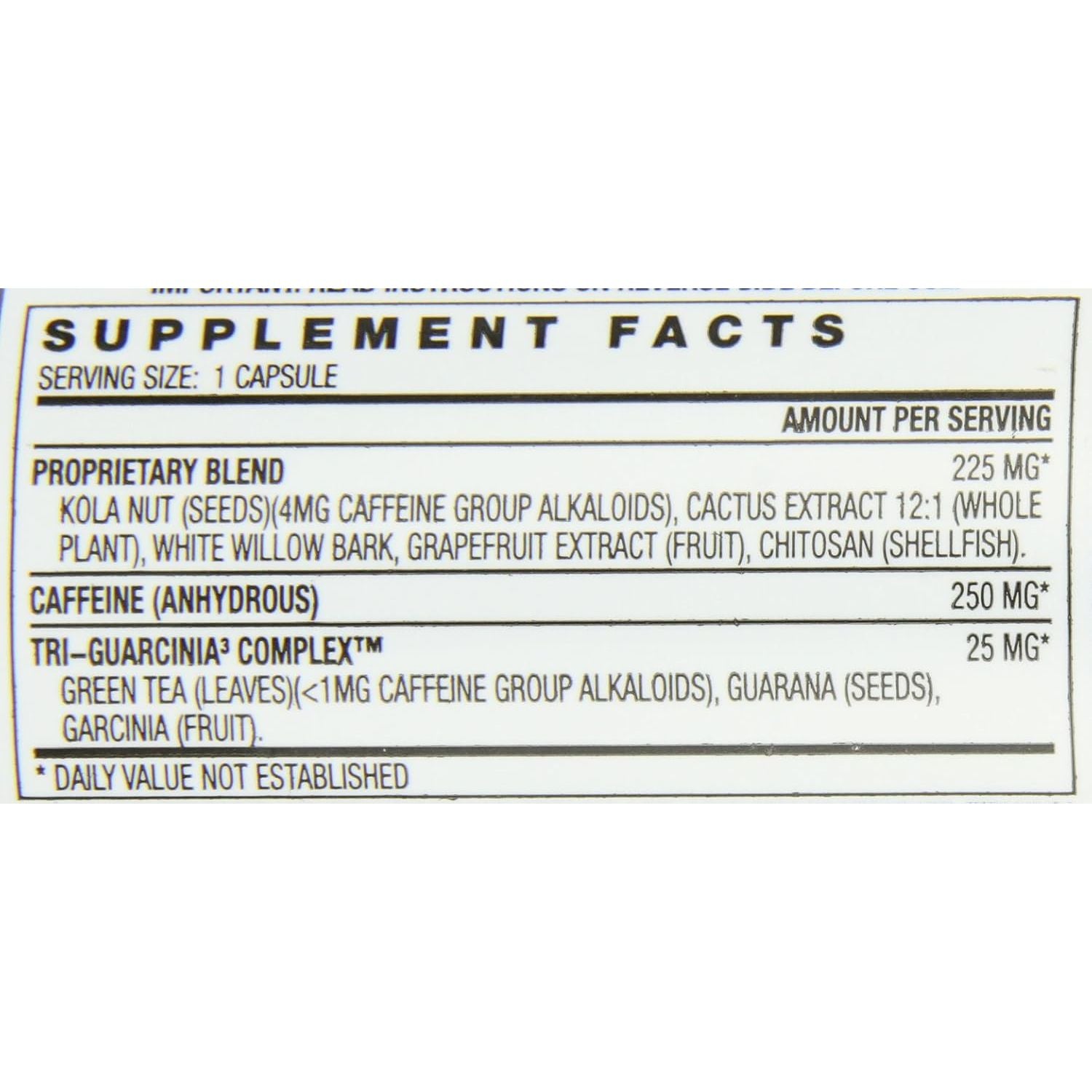 Stacker 3 Metabolizing Fat Burner with Chitosan, Capsules, 100Count Bottle